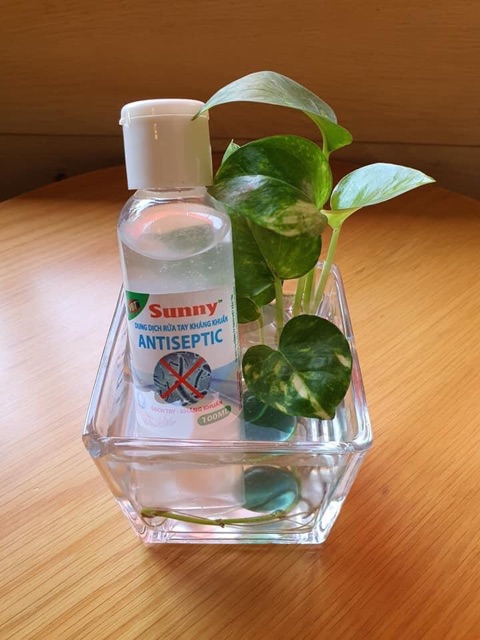 Em về nước rửa tay VBT Sunny diệt khuẩn 99,99%  không mùi, bay hơi nhanh( có kiểm nghiệm)