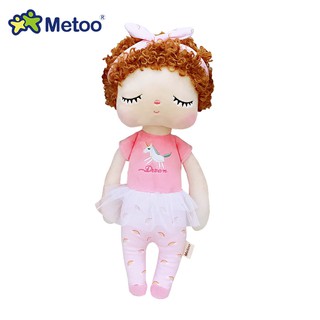 Búp bê nhồi bông Metoo Angela đồ chơi đáng yêu cho bé