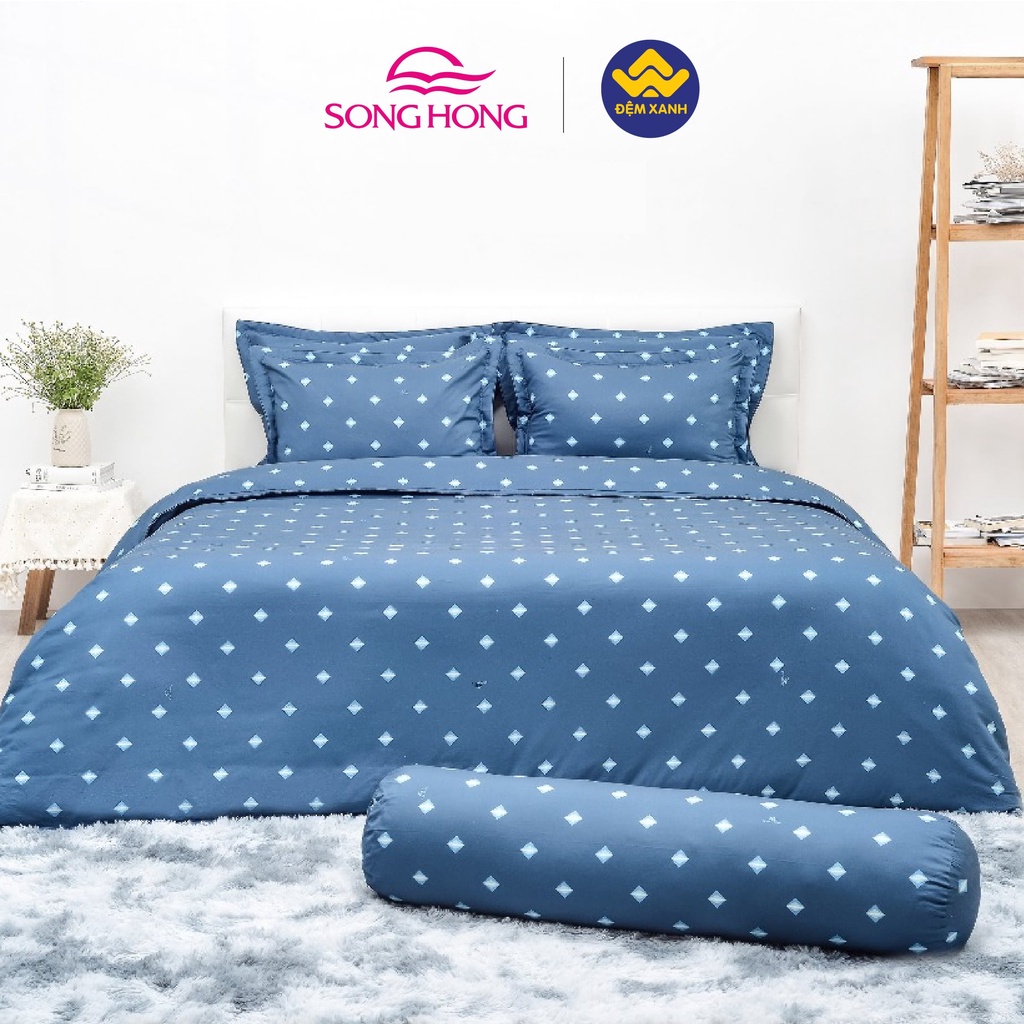 Chăn ga gối Sông Hồng Basic BC22059