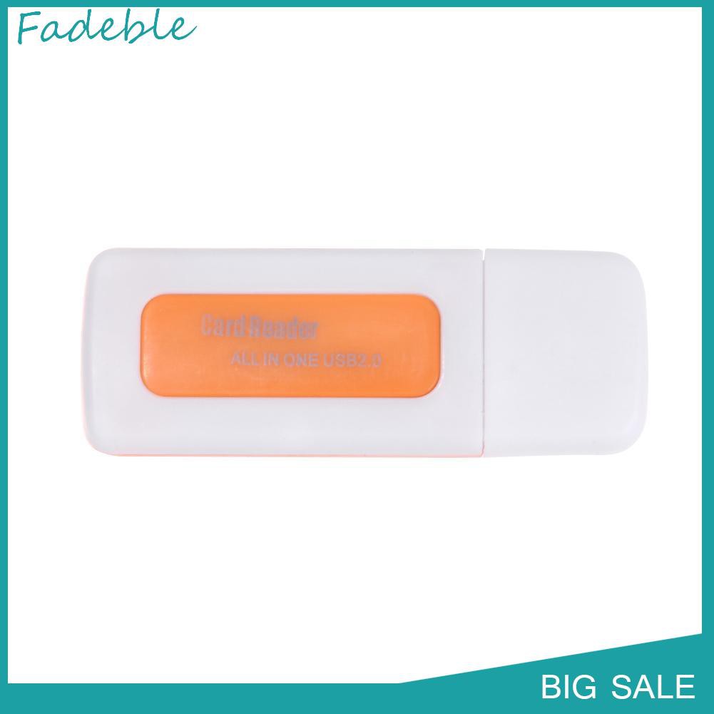 Đầu Đọc Thẻ Nhớ Sd / Mmc Tf Ms M2 Với 4 Khe Cắm Usb 2.0