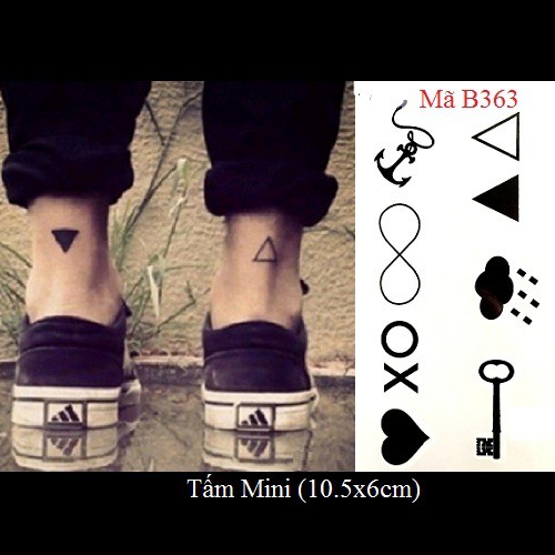 Xăm dán Tattoo nhỏ B363