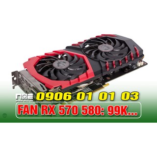 QUẠT TỎA Nhiệt, Fan vga MSI RX 570 580