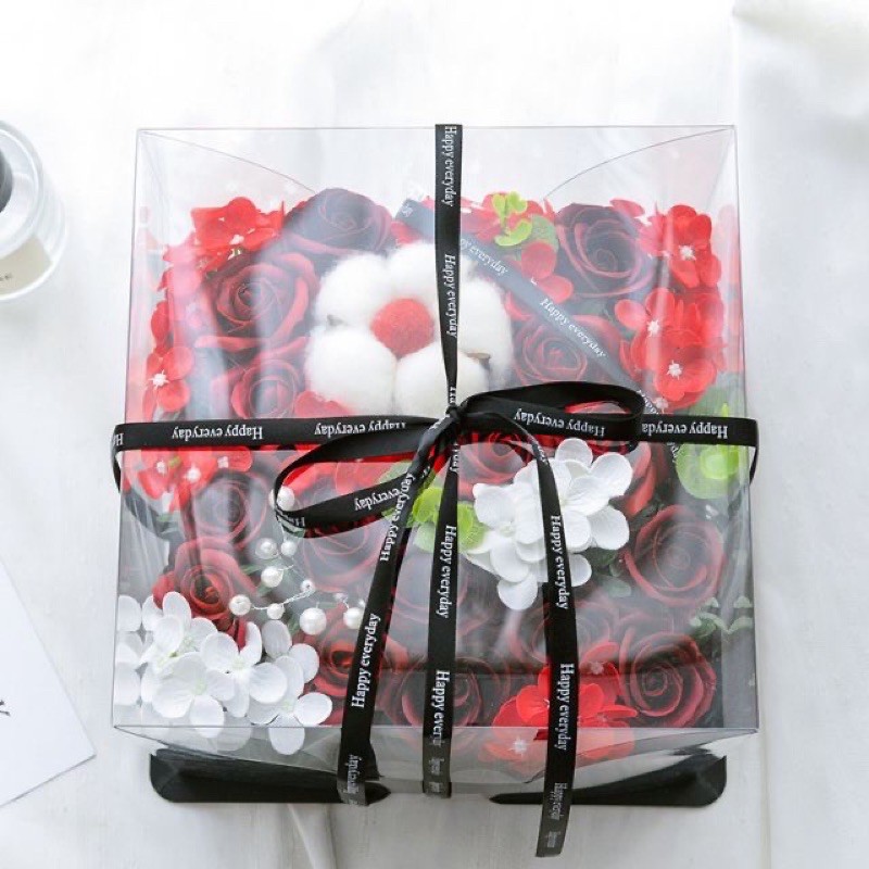 Sỉ hộp mika nguyên liệu làm hoa sáp , hoa nhũ , hoa tươi | BigBuy360 - bigbuy360.vn