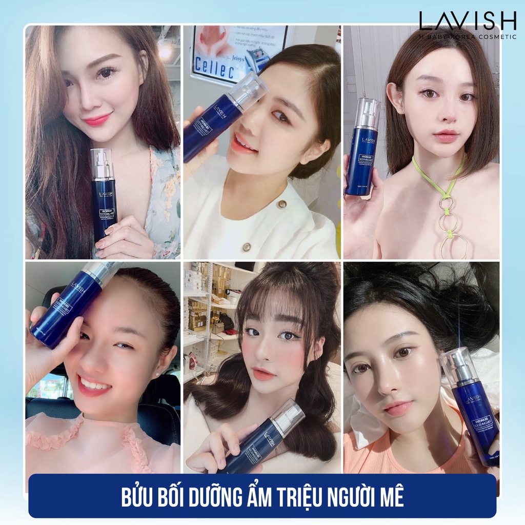 Xịt khoáng phun sương tế bào gốc LAVISH làm dịu da,cấp nước căng bóng 100ml