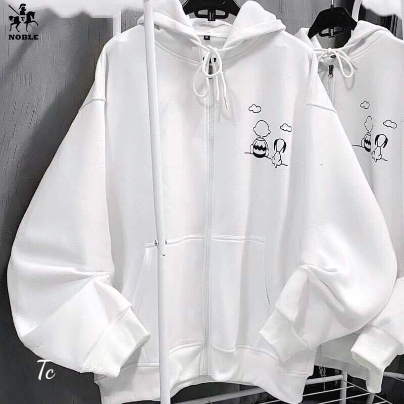 Áo khoác nỉ người và chó TH6