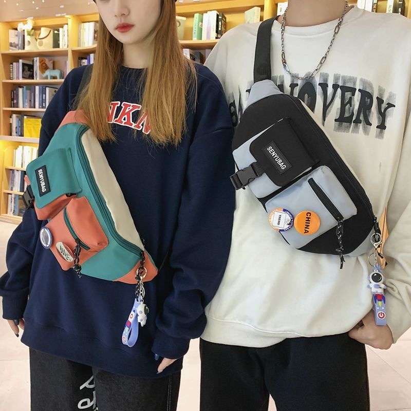 Túi Thể Thao Đeo Chéo Ngực Phong Cách Nhật Bản Cho Nam