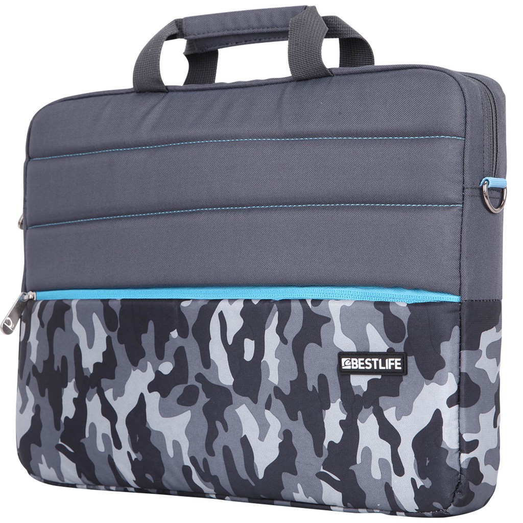 Túi xách Nam BESTLIFE Business họa tiết camo/Ngăn laptop 15.6 inch Bảo hành chính hãng 2 năm Kích thước: 43 x 35 x 11 cm