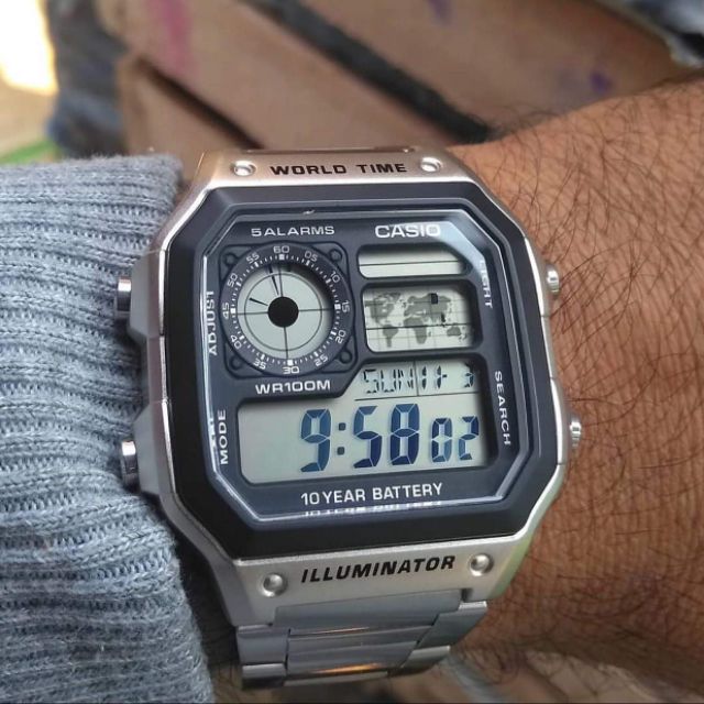 ĐỒNG HỒ NAM CASIO AE1200WHD