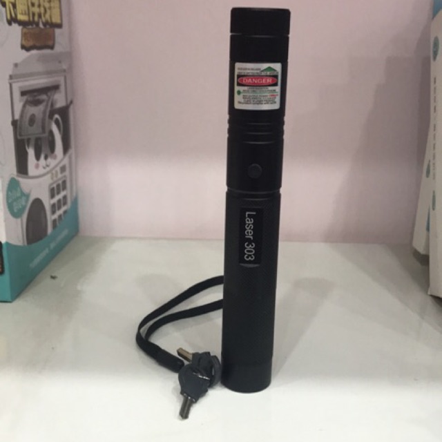 ĐÈN PIN SẠC LASER SDL 303 (TIA XANH)