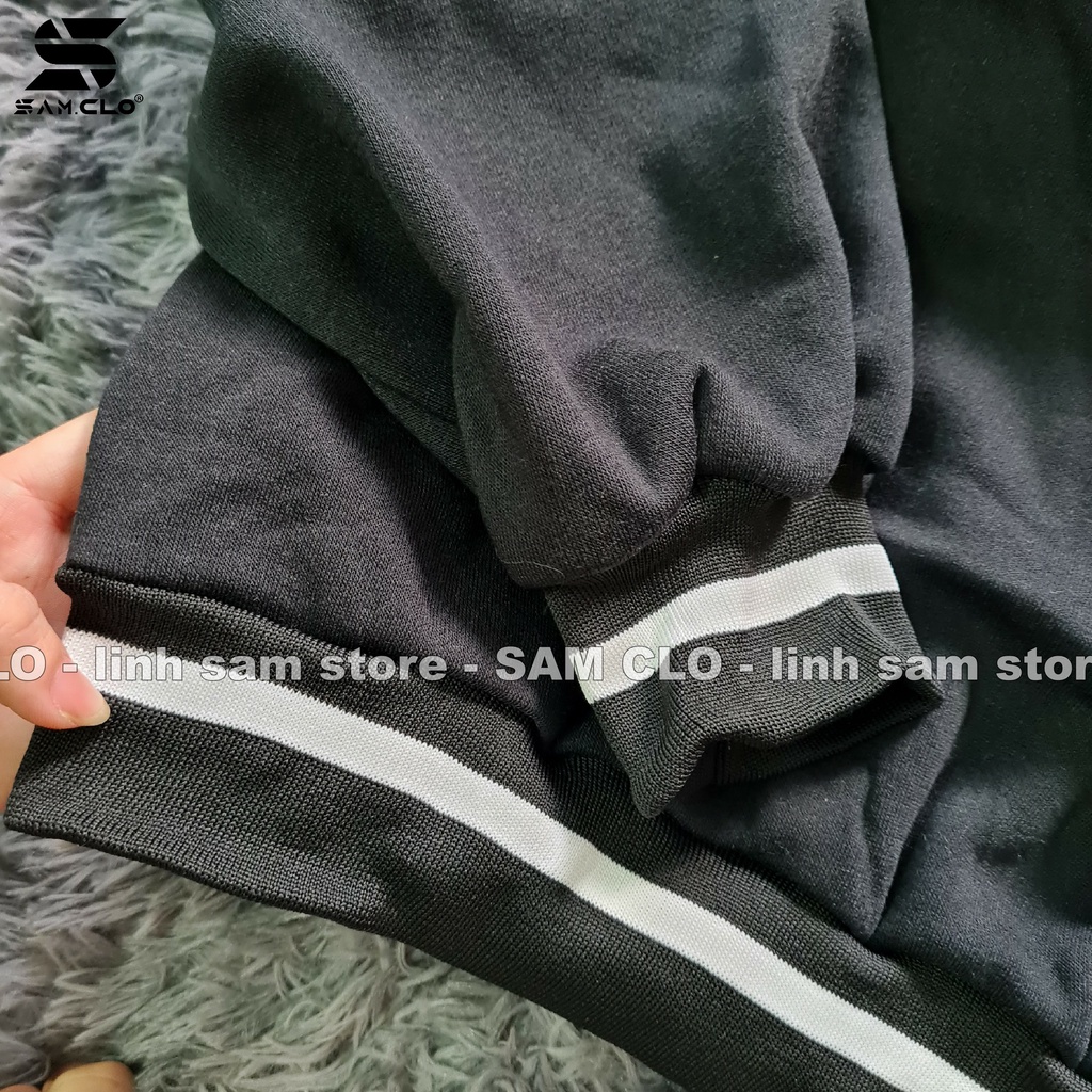 Áo sweater SAM CLO nữ nỉ tay dài ulzzang thu đông freesize dáng unisex in chữ BLACK AIR | BigBuy360 - bigbuy360.vn