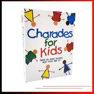Trò chơi board game charades cho trẻ em - - the 'no reading required' family