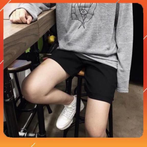 Quần shorts kak💖freeship💖i unisex nam nữ màu đen siêu hot giá sỉ #S3