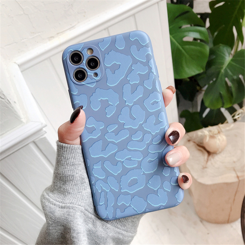 Trong kho!Ốp Lưng Điện Thoại IPhone6 7Plus 8Plus XS 11 Pro Max 12 Họa Tiết Da Báo | BigBuy360 - bigbuy360.vn