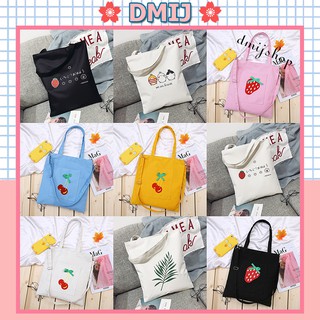[20 Mẫu] Túi Tote Vải Living Loại Đẹp Phong Cách Hàn Quốc