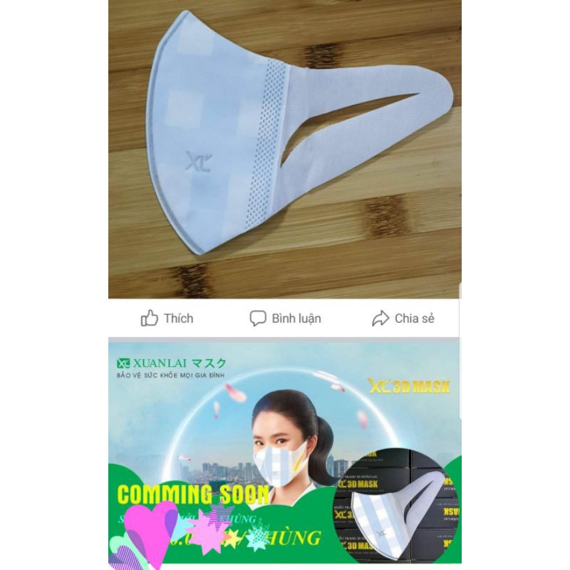 [Mã COSDAY giảm 8% đơn 150K] ( Mẫu mới) Hộp 50 chiếc khẩu trang y tế 3D mask XL Xuân Lai vỏ hộp đen | BigBuy360 - bigbuy360.vn