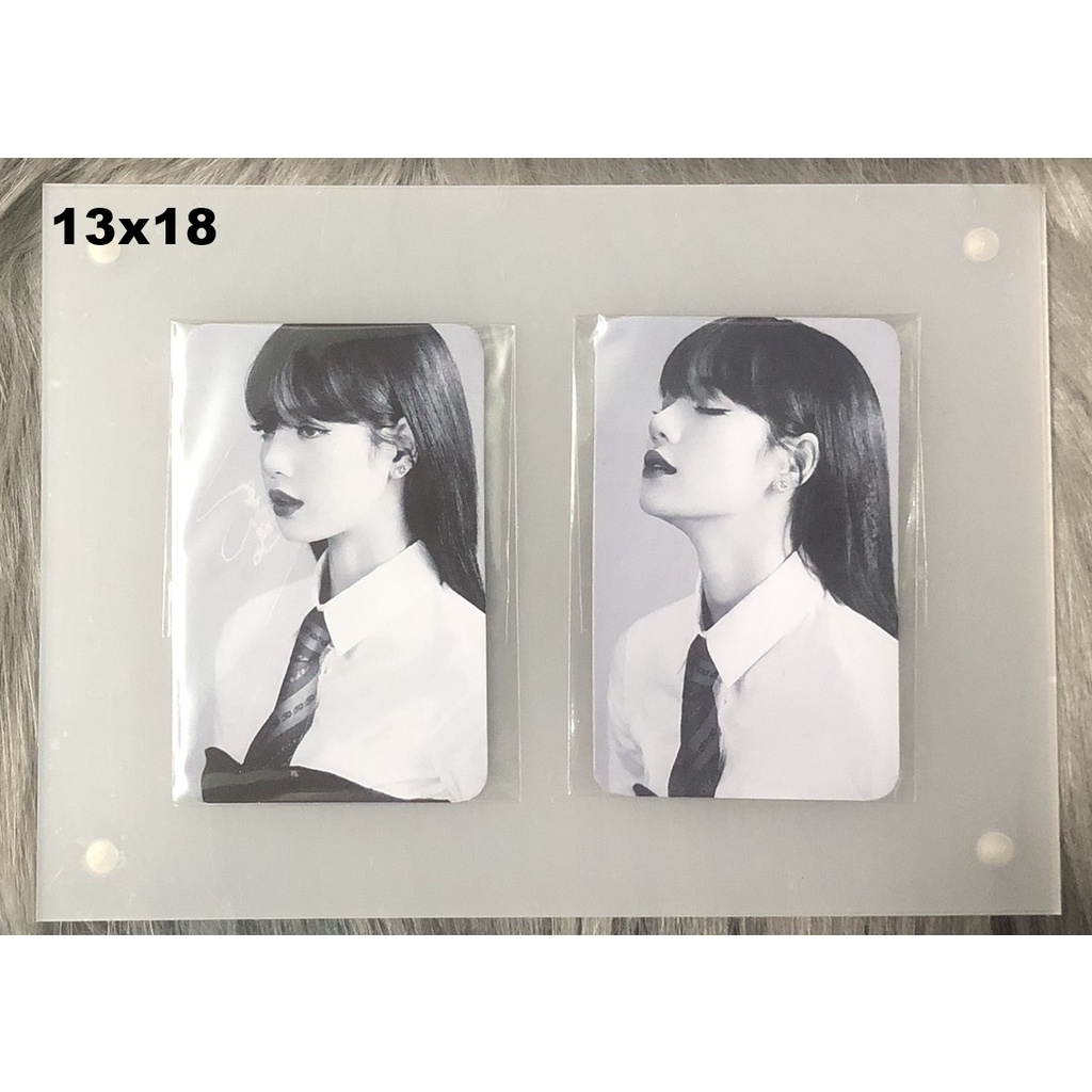 Khung ảnh nam châm trang trí, bảo vệ, trưng bày ảnh photocard