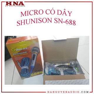 Micro có dây karaoke shunison sn-688