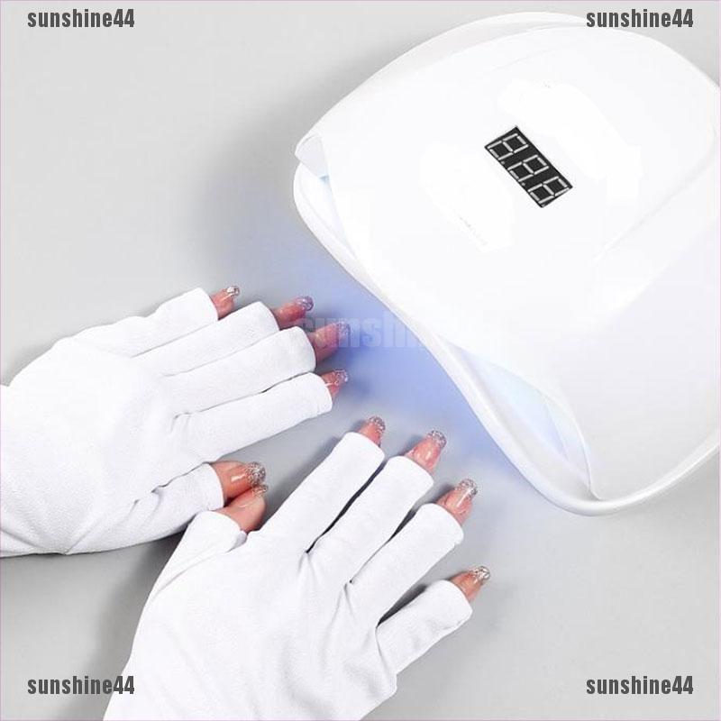 1 Đôi Găng Tay Chống Tia UV Bảo Vệ Móng