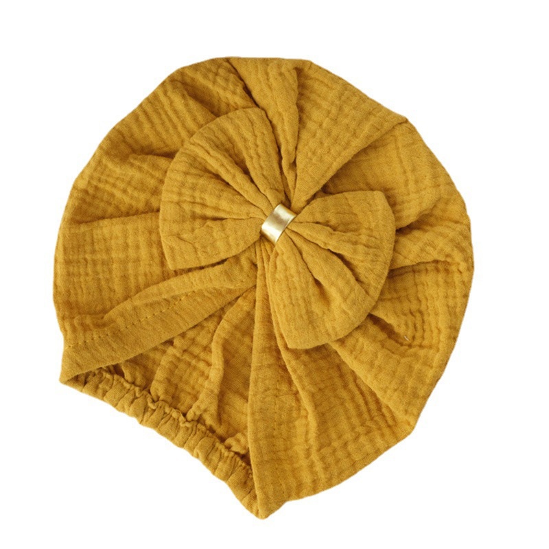 Mũ Beanie Ấn Độ Thắt Nơ Đáng Yêu Cho Bé