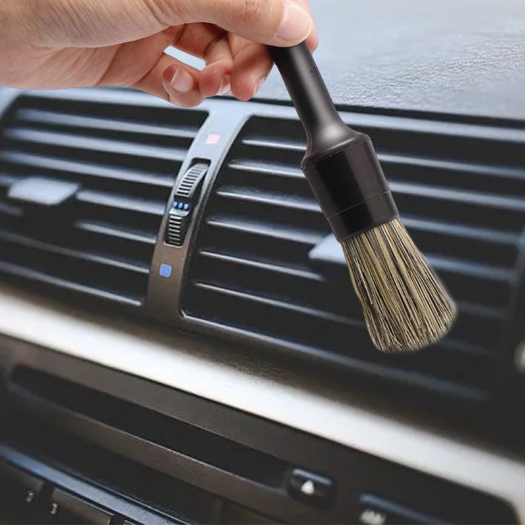 Set 3/5 Cọ Vệ Sinh Chi Tiết Xe Ô Tô 3/5 Kích Thước Đa Năng