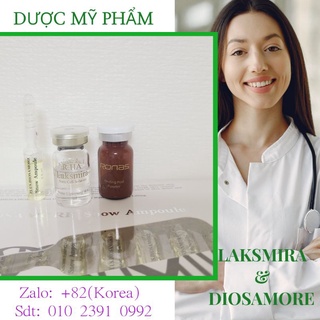 [Như hình] Vi kim tảo ronas( 1 chai tảo + 1 chai hoạt hóa + 1 lọ tbg laksmira + 1 lọ huyết thanh trắng da)