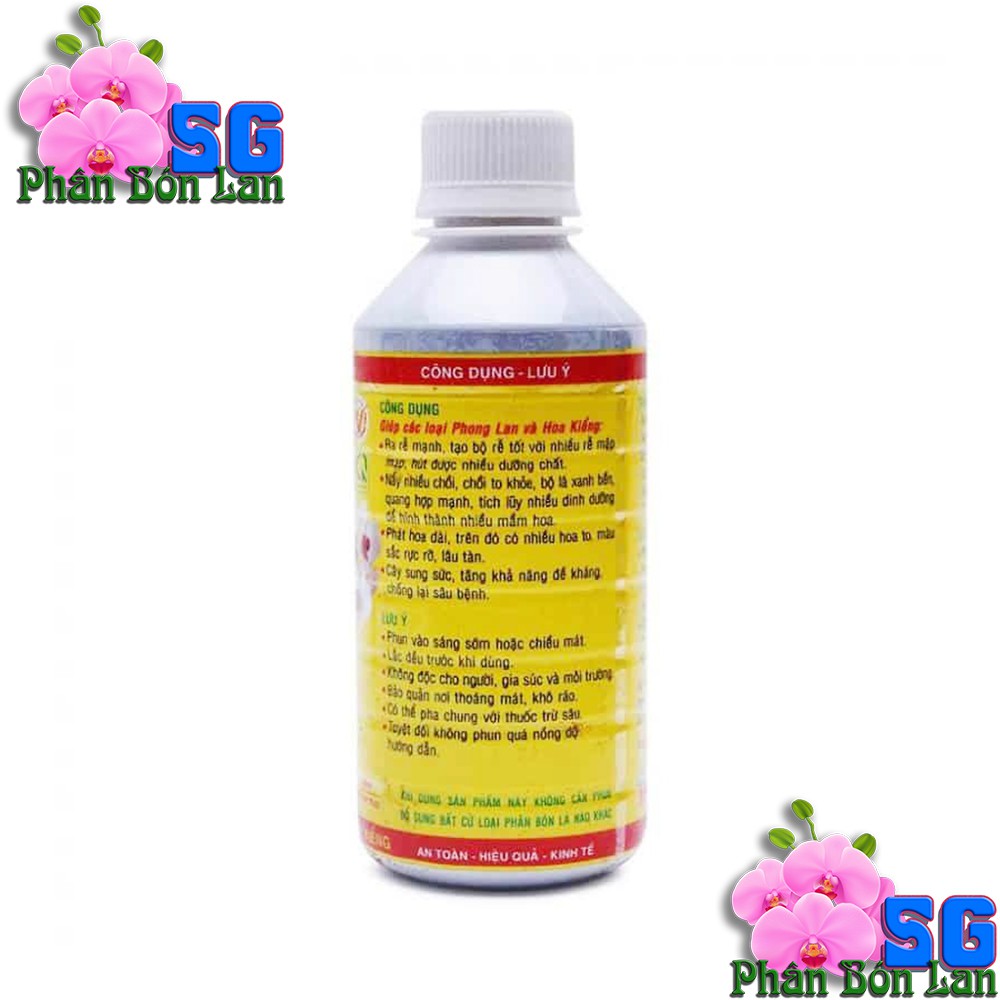 VITAMIN B1 HVP - CHUYÊN DÙNG CHO PHONG LAN, CÂY CẢNH Chai 100ml Bổ sung nhiều loại vi lượng