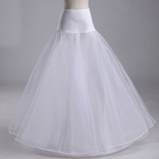 Chân váy cô dâu 2 lớp