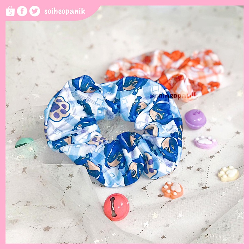 Dây buộc tóc Scrunchies Genshin Impact