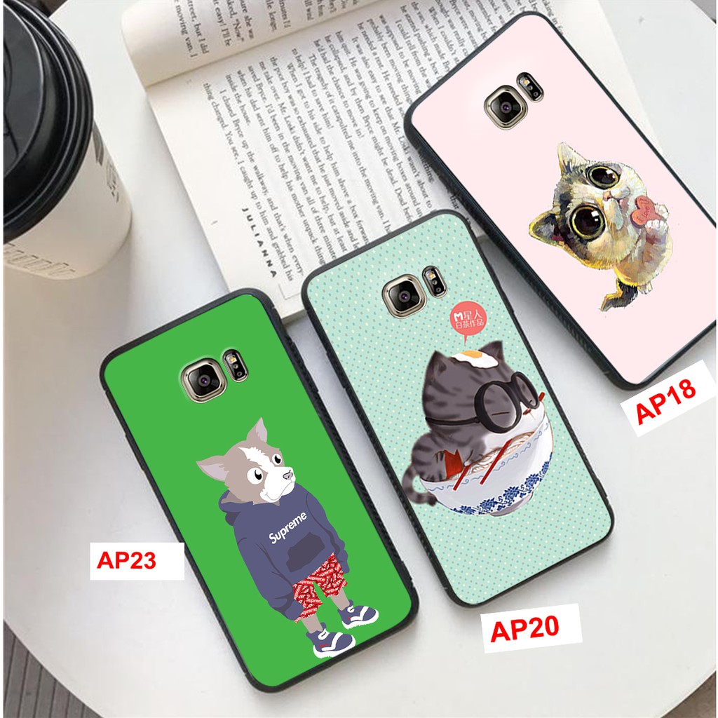 ỐP LƯNG ĐIỆN THOẠI SAMSUNG S6-SAMSUNG S6E-SAMSUNG S7-SAMSUNG S7E IN HÌNH SIÊU CUTE