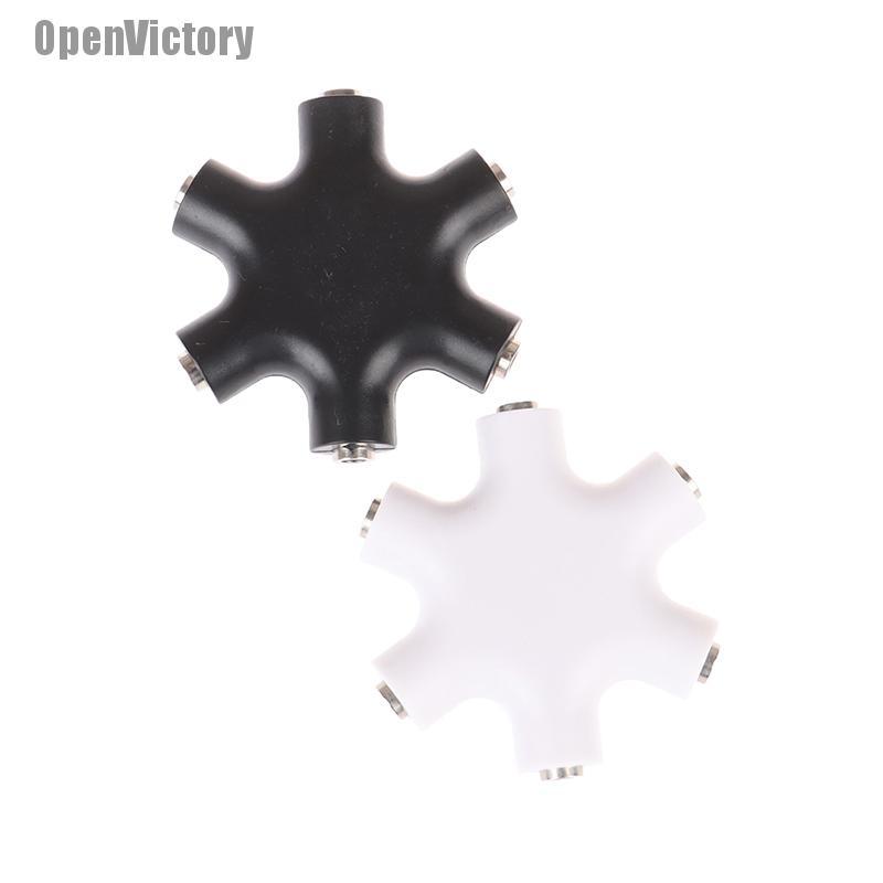 Bộ Chia Cổng Âm Thanh Aux 6x3.5mm | BigBuy360 - bigbuy360.vn