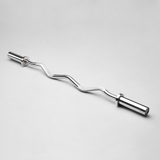Thanh đòn tạ ziczac 1.2m phi 50 chuẩn olympic/ đòn ez dài 1.2m