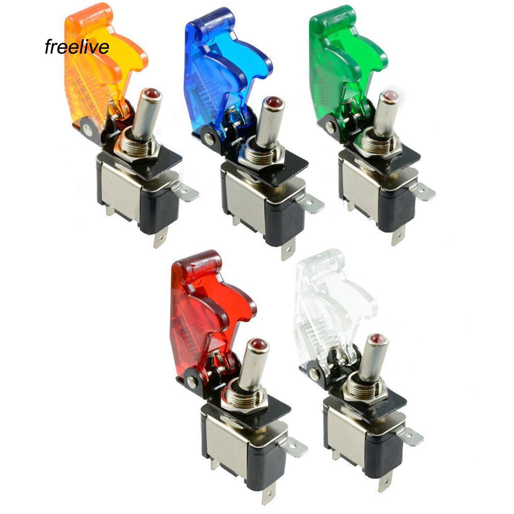 Vỏ Bọc Công Tắc Bật / Tắt Đèn LED 12V 20A Cho Xe Hơi