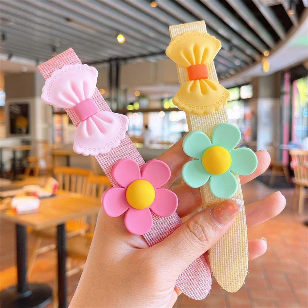 Băng Đô Vải Mềm Hình Trái Cây Thắt Nơ Thời Trang Mùa Hè Dành Cho Bé Gái