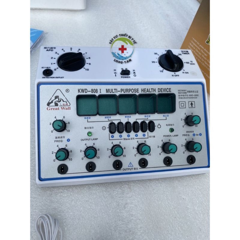 Máy điện châm KWD 808I GreatWall  Châm cứu ,Dò Huyệt