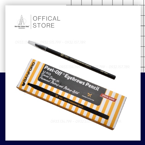 Chì Đá Cao Cấp Vẽ Chân Mày, Trang Điểm