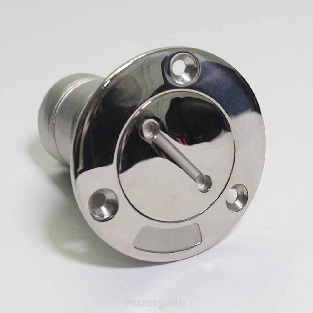 38mm Fill Port Stainless Steel Fuel Tank Styling Polished With Cap Marine