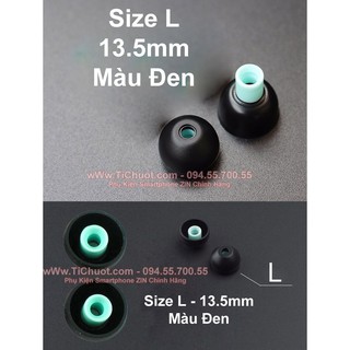 Nút Cao Su Bọc Tai Nghe inear Loại Tốt, Lõi 3.8mm Có Màu