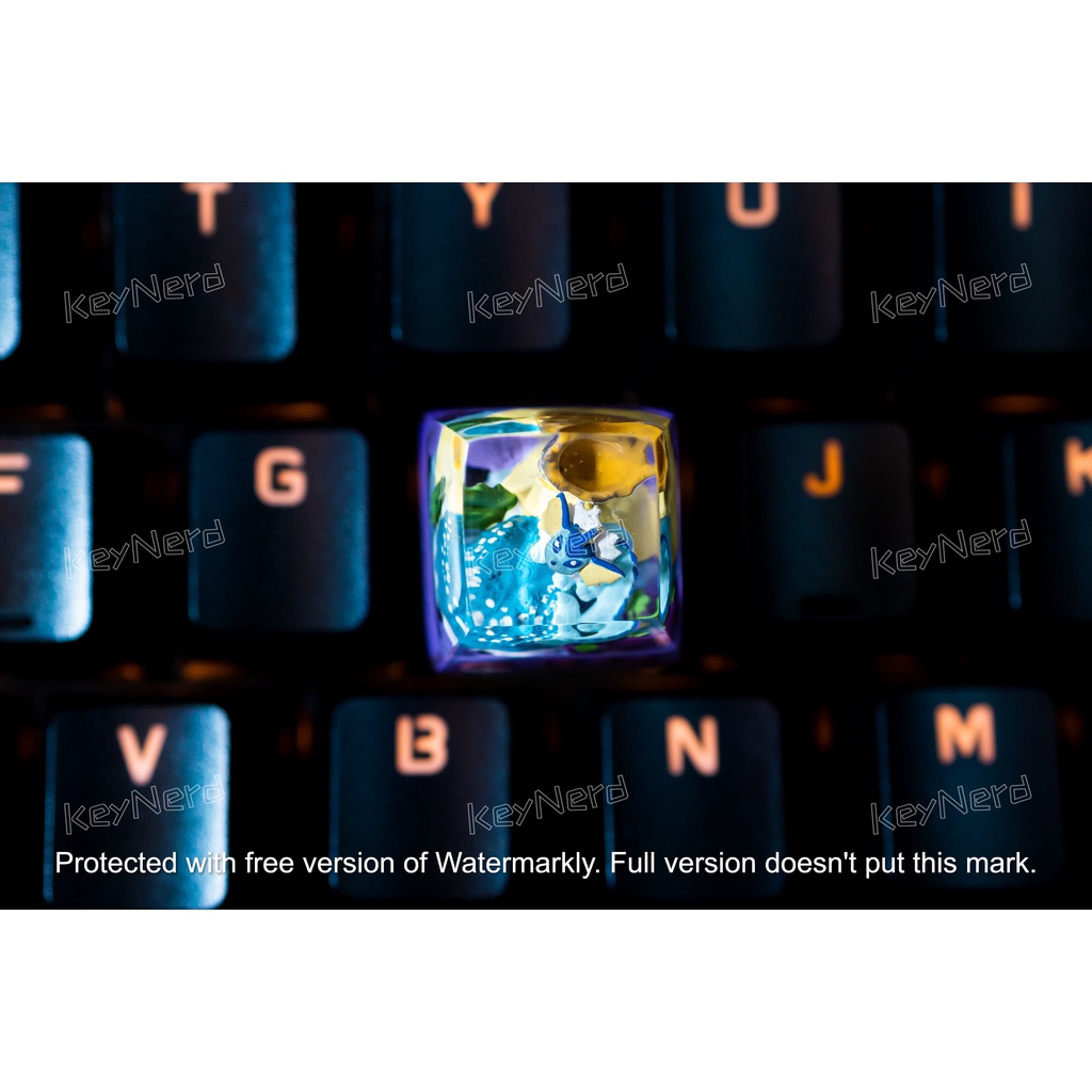 Keycap resin pokemon - nút bàn phím cơ - artisan