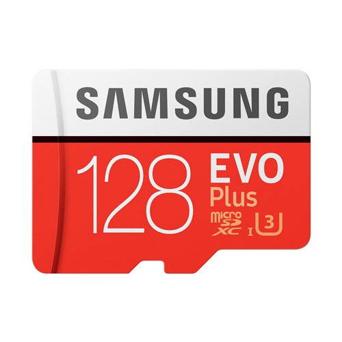 Thẻ nhớ Samsung Evo Plus U3 class10 4K 100Mb/s 128GB + Kèm Apdater | BigBuy360 - bigbuy360.vn