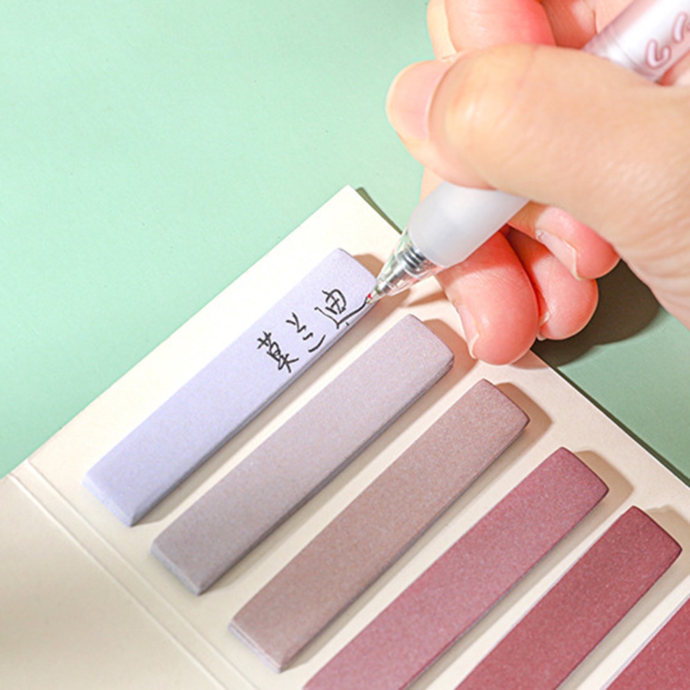 Bộ 120 /200 Giấy Dán Ghi Chú Nhiều Màu Sắc Cho Học Sinh/Văn Phòng