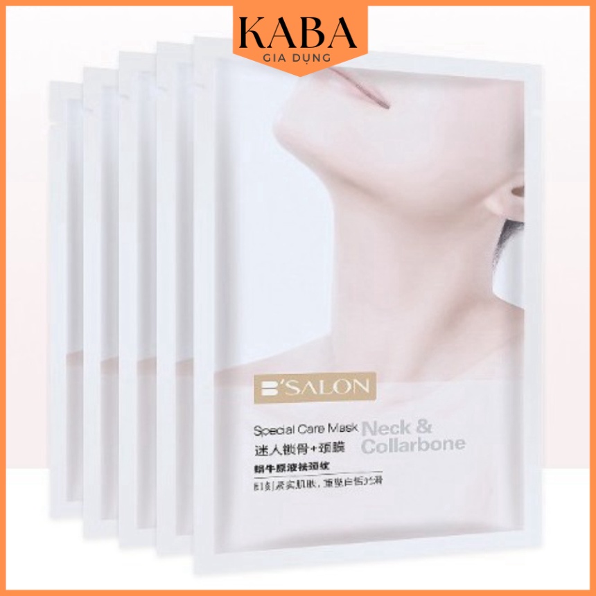Mặt nạ dưỡng da vùng cổ YASS - Dưỡng trắng chống nhăn chống lão hóa KABA