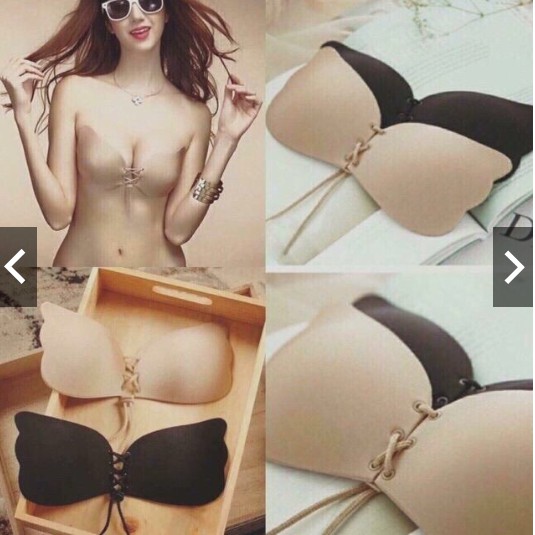 Áo Dán Ngực💖FREE SHIP💖Áo Bra Dán Cánh Tiên Có Dây Rút Sexy