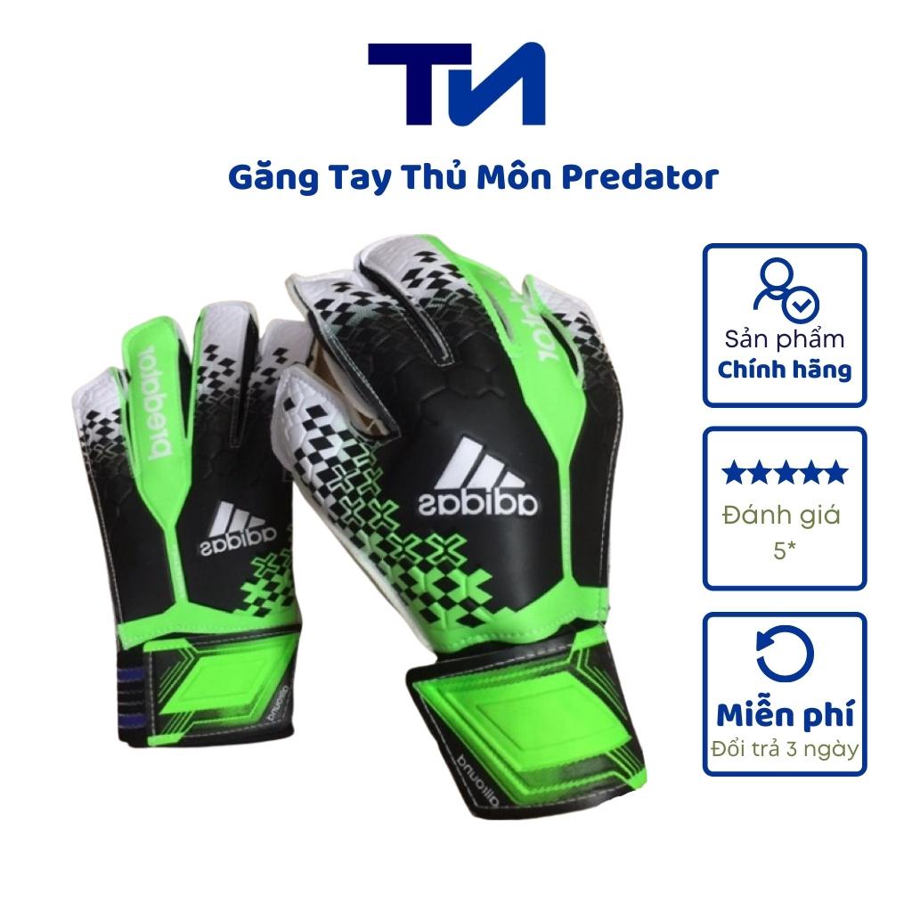 Găng Tay Thủ Môn Predator Bắt Bóng Siêu Dính Có Xương Trợ Ngón - Chọn Màu Ngẫu Nhiên