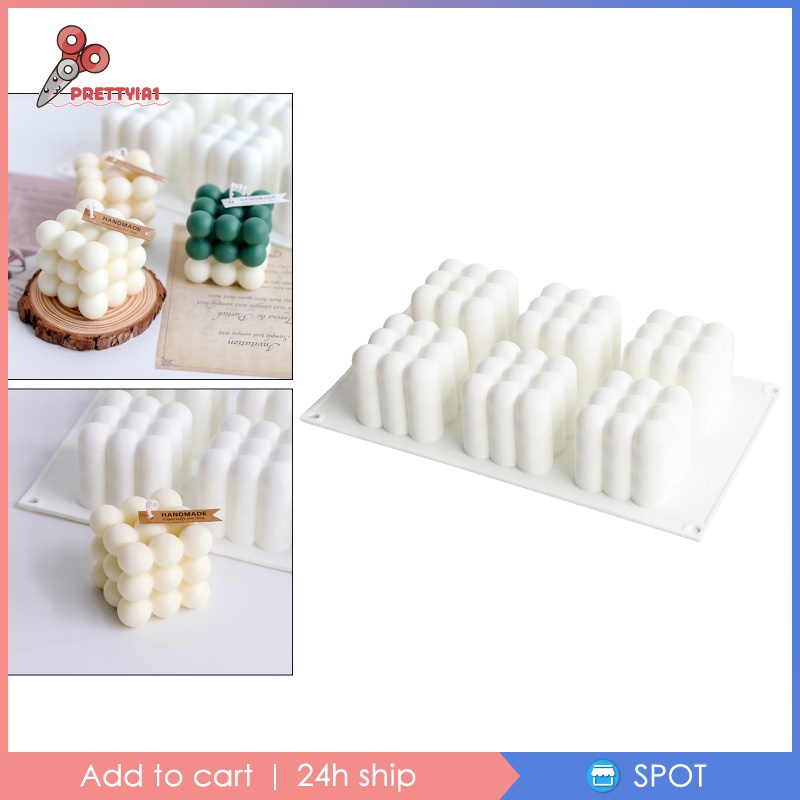 Khuôn Silicone Làm Bánh / Xà Phòng / Nến Diy Tiện Dụng