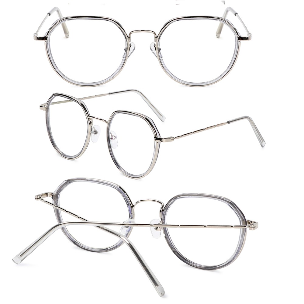 Mắt Kính Gọng Tròn Chống Bức Xạ Phong Cách Vintage Thời Trang