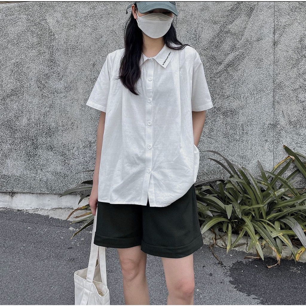 Quần Short Nữ NGỐ Vải Cotton Lạnh Cao Cấp Form Rộng – Tuni Store