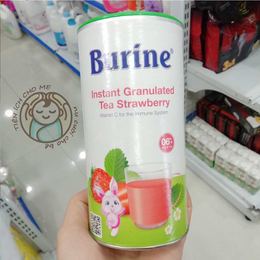 [Sale] Trà Hoa Quả Hòa Tan Burine Bổ Sung Vitamin C, Tăng Cường Miễn Dịch Cho Bé.......:
