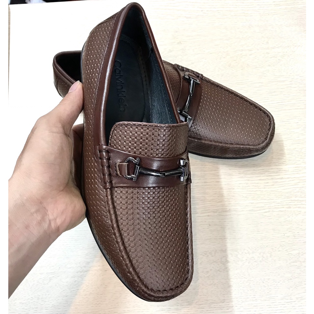 Gíầy Mọi Nam Giầy Da Nam Đai Sắt