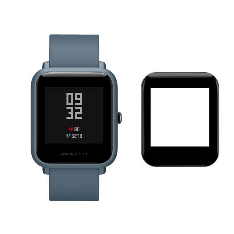 Kính Cường Lực Cong 3d Bảo Vệ Mặt Đồng Hồ Thông Minh for Xiaomi Huami Amazfit Bip 2 Lite Youth