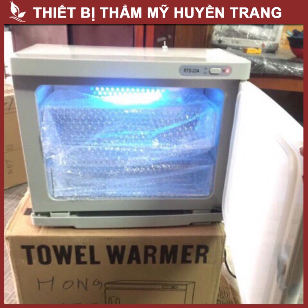 Tủ Hấp Khăn 1 Tầng 23 Lít RTD23A (Có Đèn UV Diệt Khuẩn) - Thẩm Mỹ Huyền Trang NANOCEE